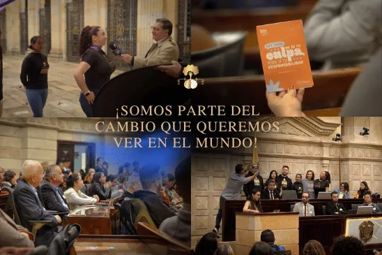 Memoria visual de la participación de integrantes de GEMB en el Congreso de la República